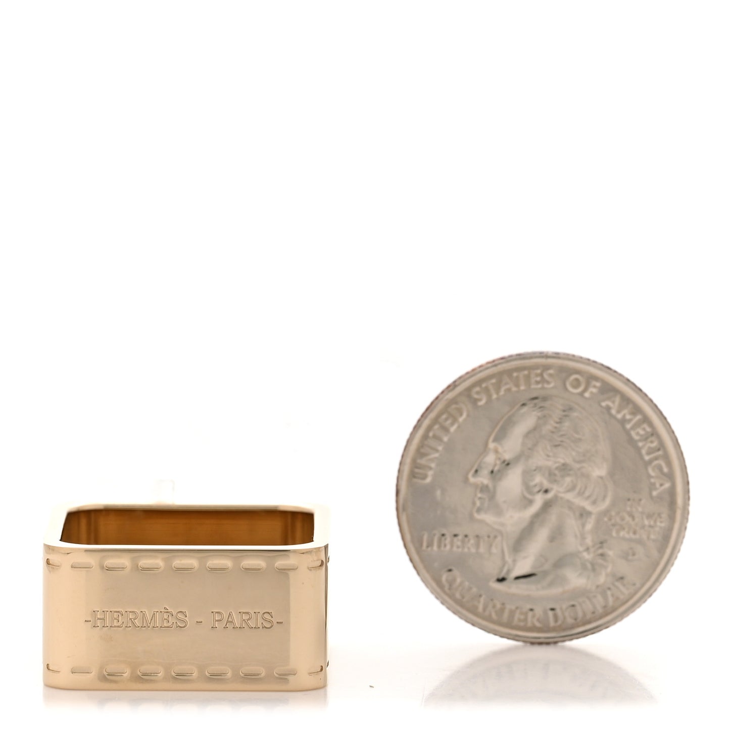 Permabrass Bolduc Scarf Ring