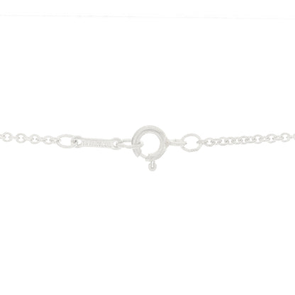 Tiffany Sterling Silver 22mm Elsa Peretti Open Heart Pendant Necklace 4 of 7