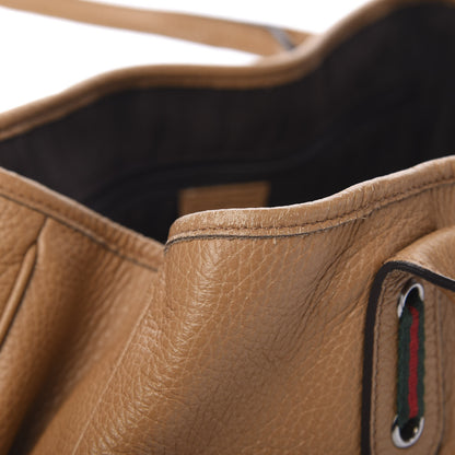 Gucci Calfskin Medium Princy Tote Brown 14 of 16