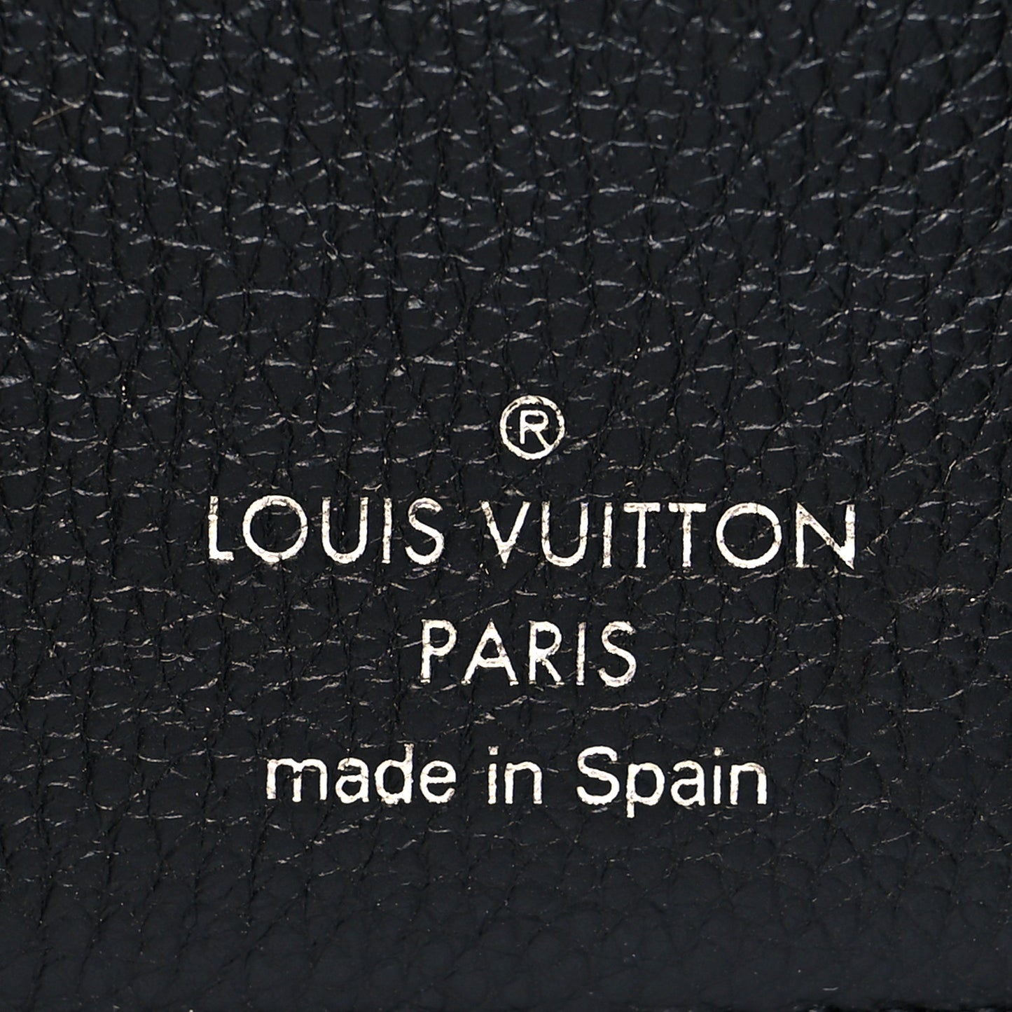 Soft Calfskin My Lockme Compact Wallet Black