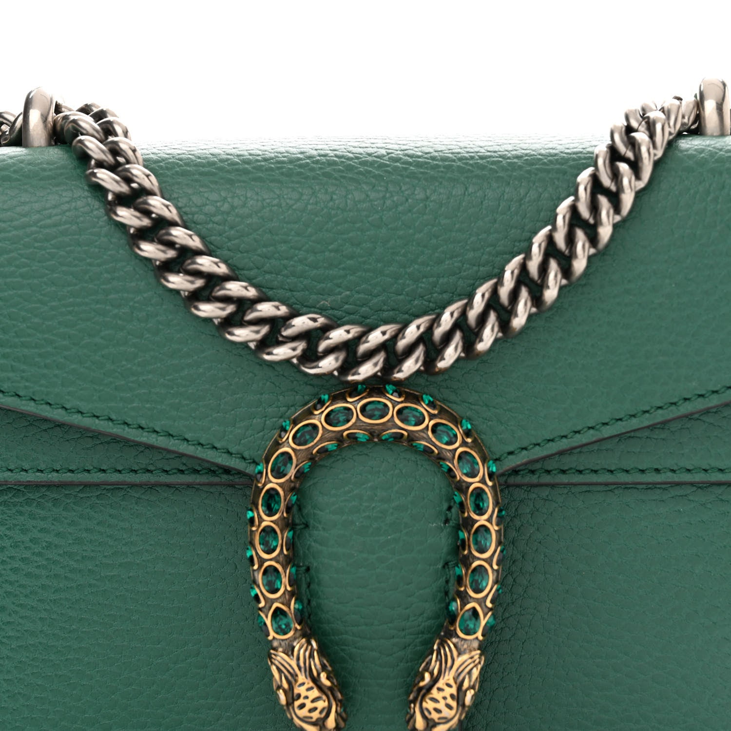 Gucci Calfskin Mini Dionysus Shoulder Bag Emerald 8 of 15