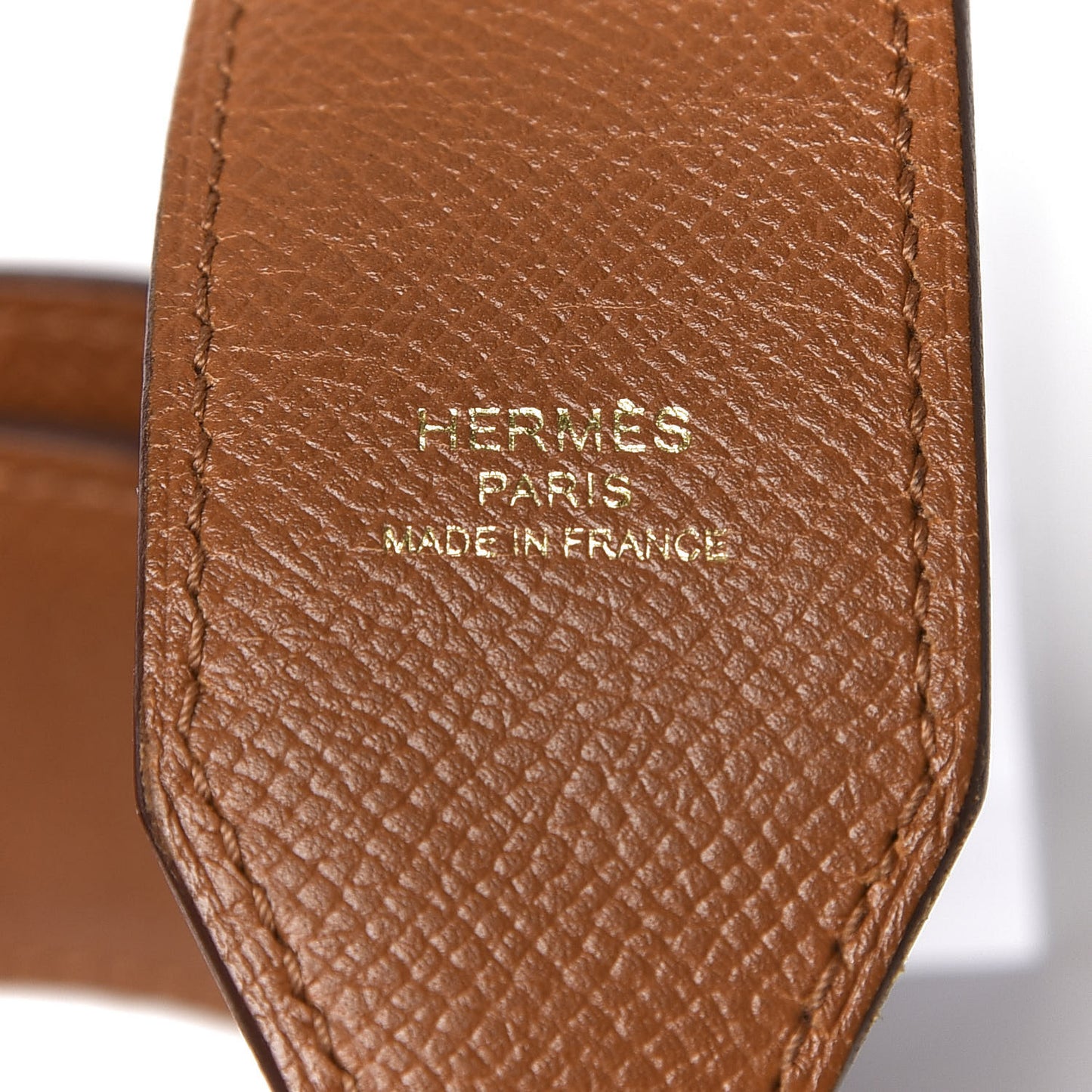Epsom 40mm Tressage Shoulder Strap Black Craie Gold