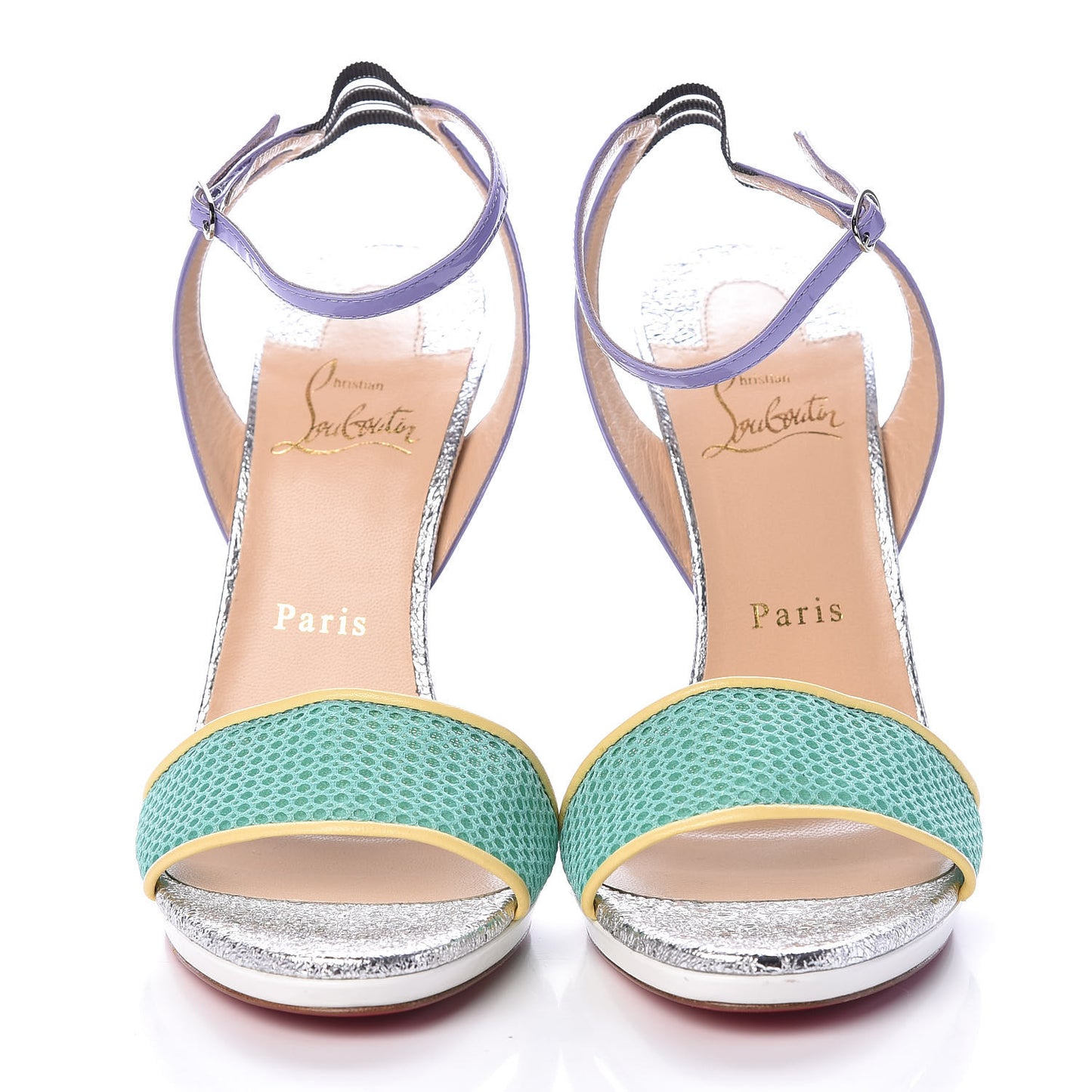 Mesh Patent Volumetric 120 Sandals 39 Opal