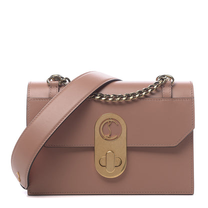 Christian Louboutin Calfskin Small Elisa Shoulder Bag Nude 1 of 11