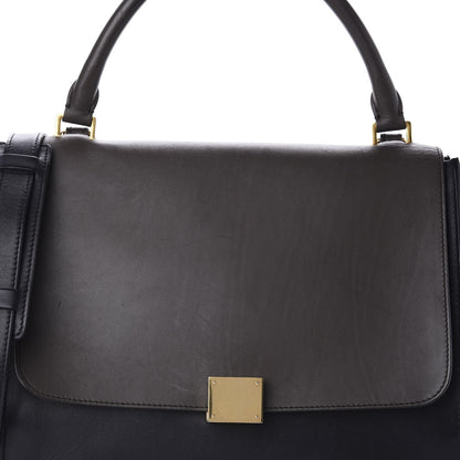 Celine Smooth Calfskin Medium Tri-Color Trapeze Anthracite 11 of 11