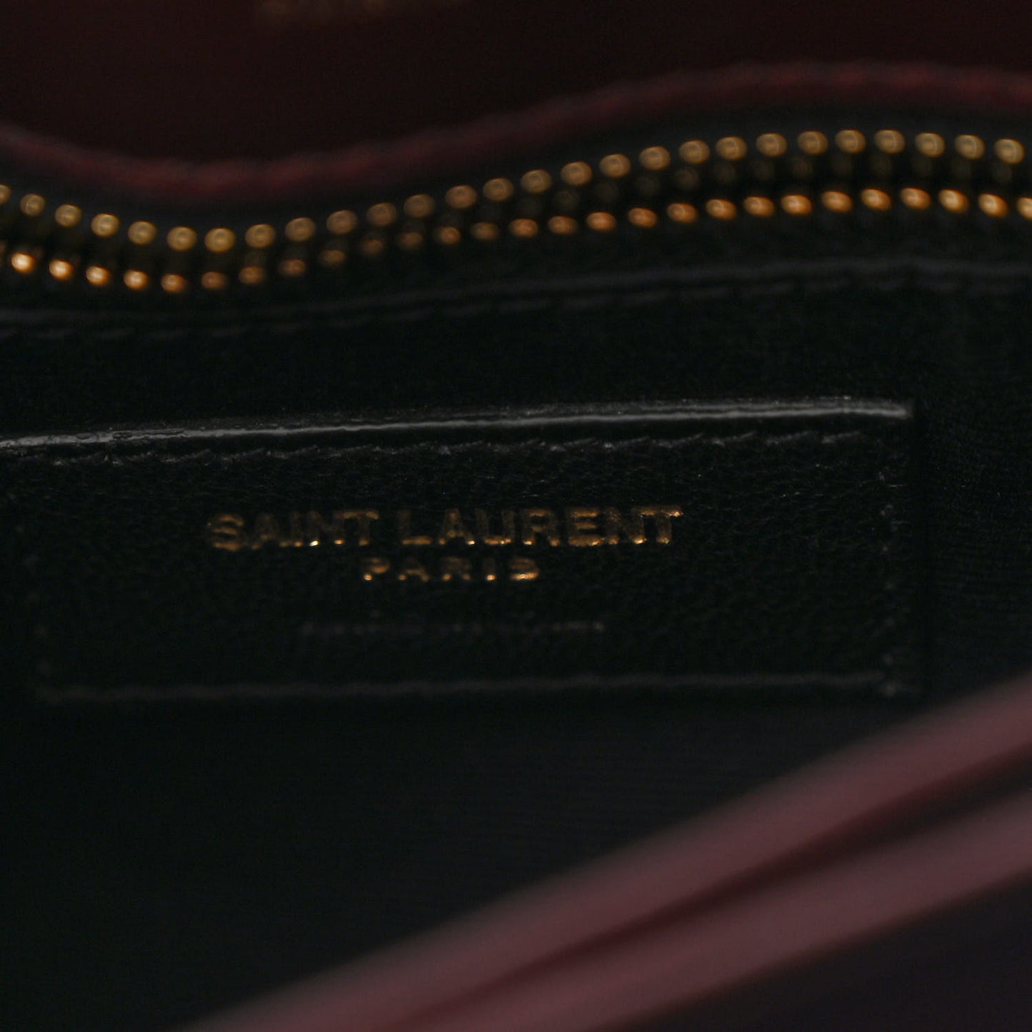 Velvet Y Quilted Monogram Toy Loulou Crossbody Bag French Burgundy