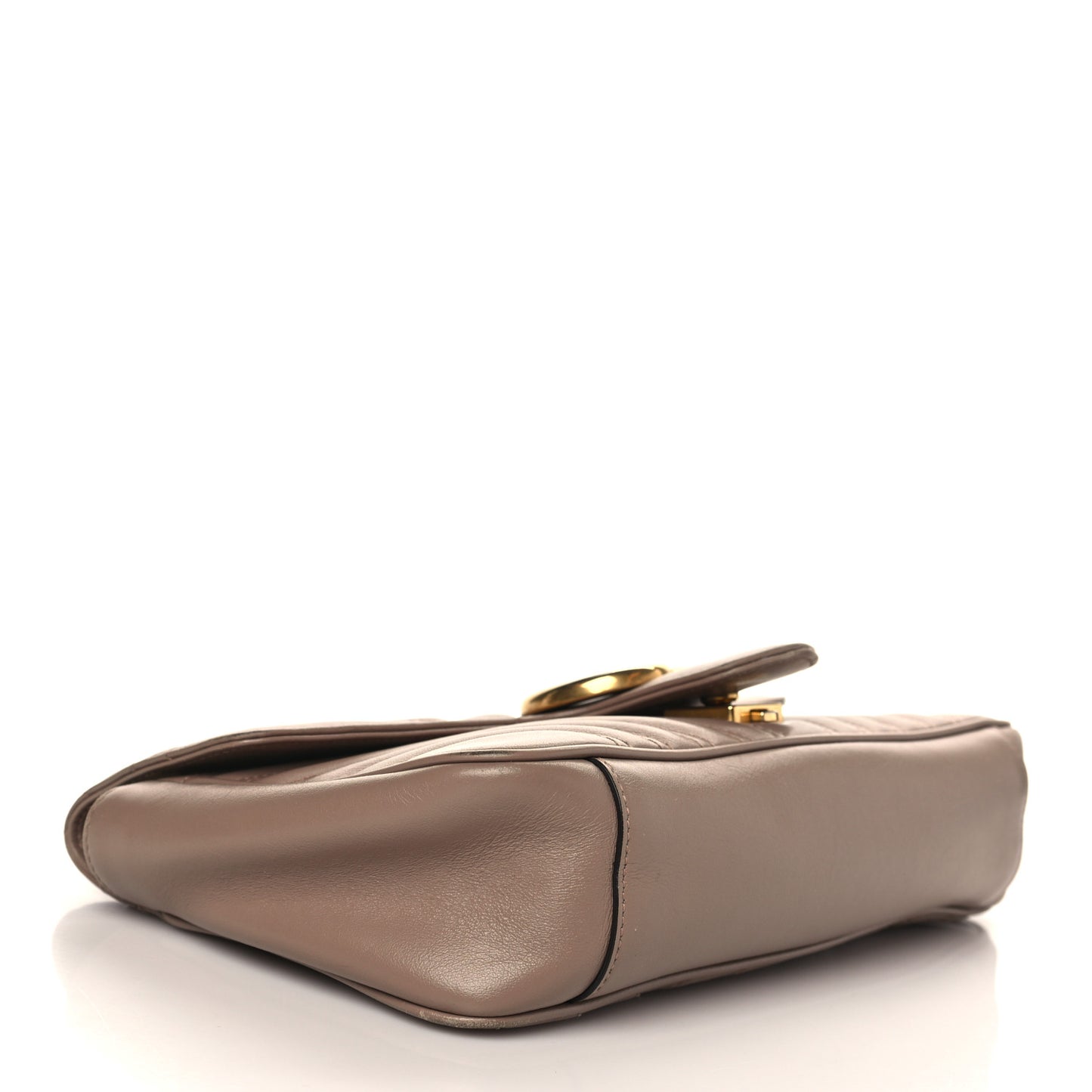 Calfskin Matelasse Small GG Marmont Shoulder Bag Porcelain Rose