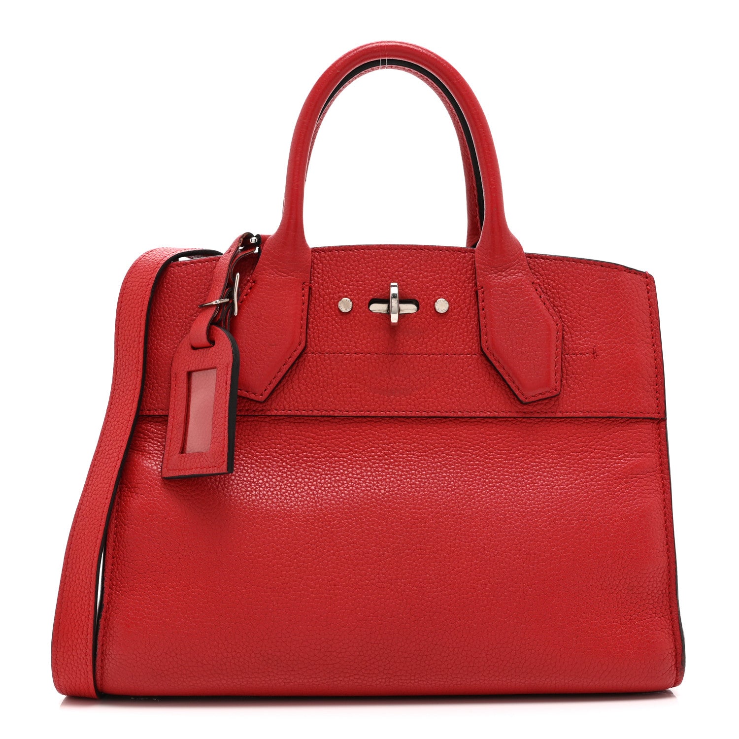 Louis Vuitton Taurillon City Steamer PM Rouge 1 of 12