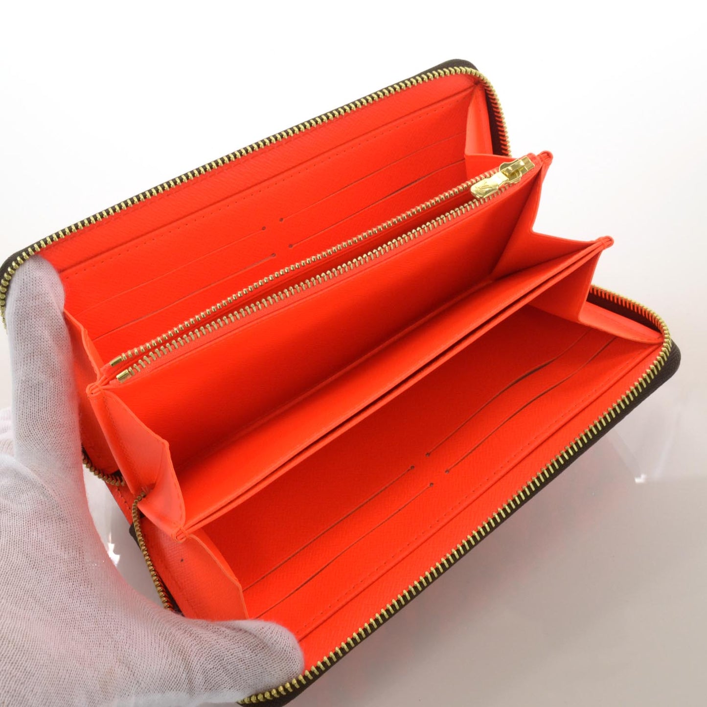 Monogram Graffiti Zippy Wallet Orange