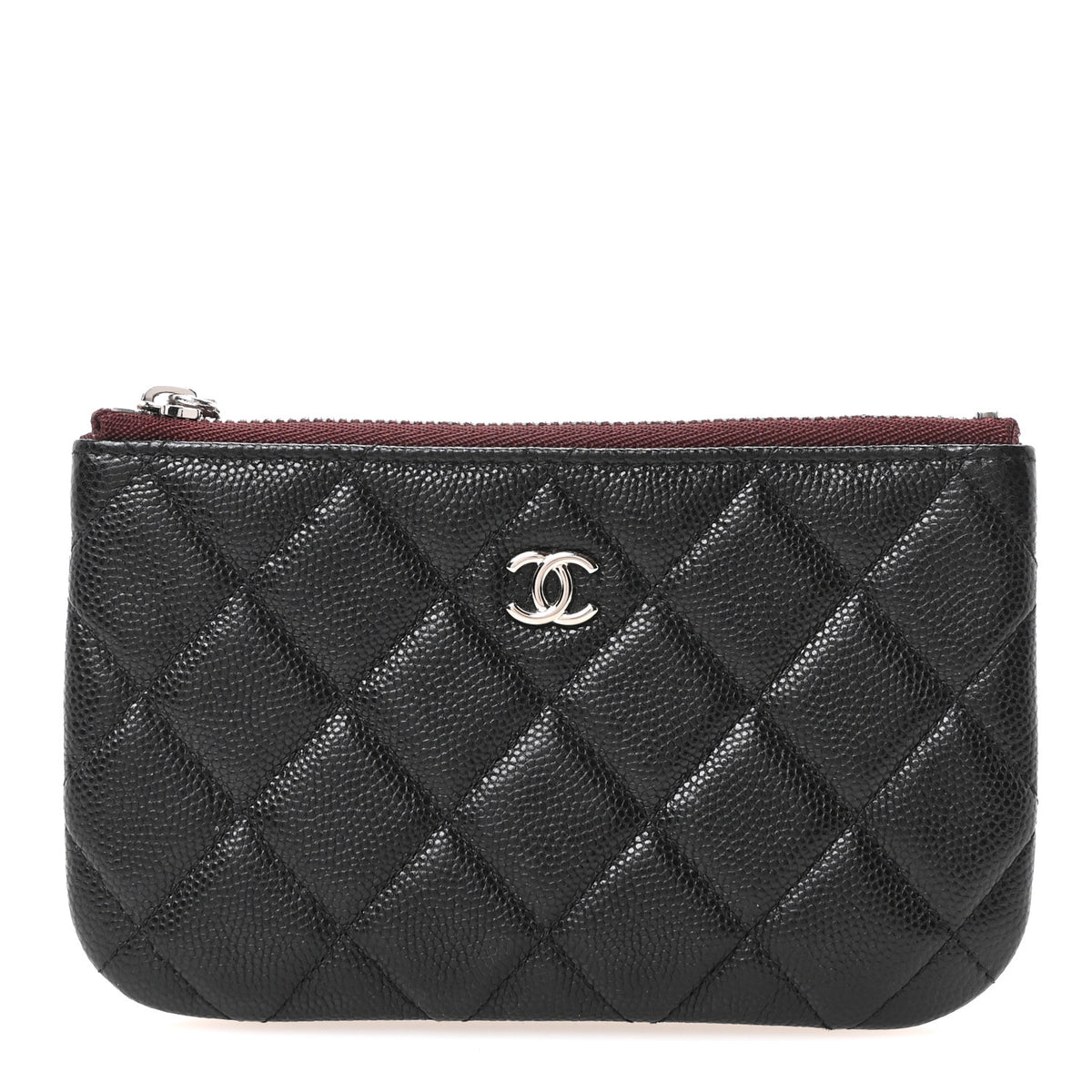 Chanel Caviar Quilted Small Cosmetic Case Black 1 of 11