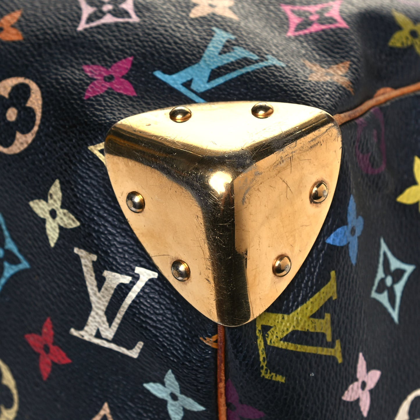 Monogram Multicolor Speedy 30 Black