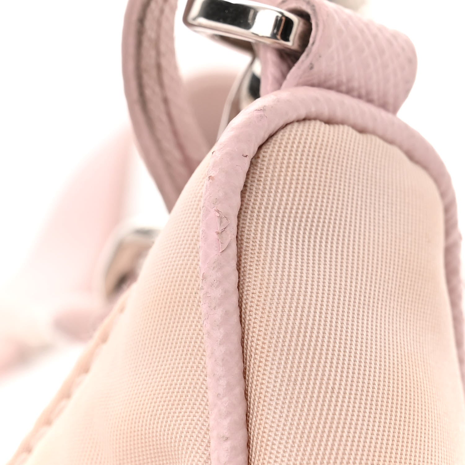 Prada Nylon Re-Edition 2005 Shoulder Bag Alabastro 14 of 15