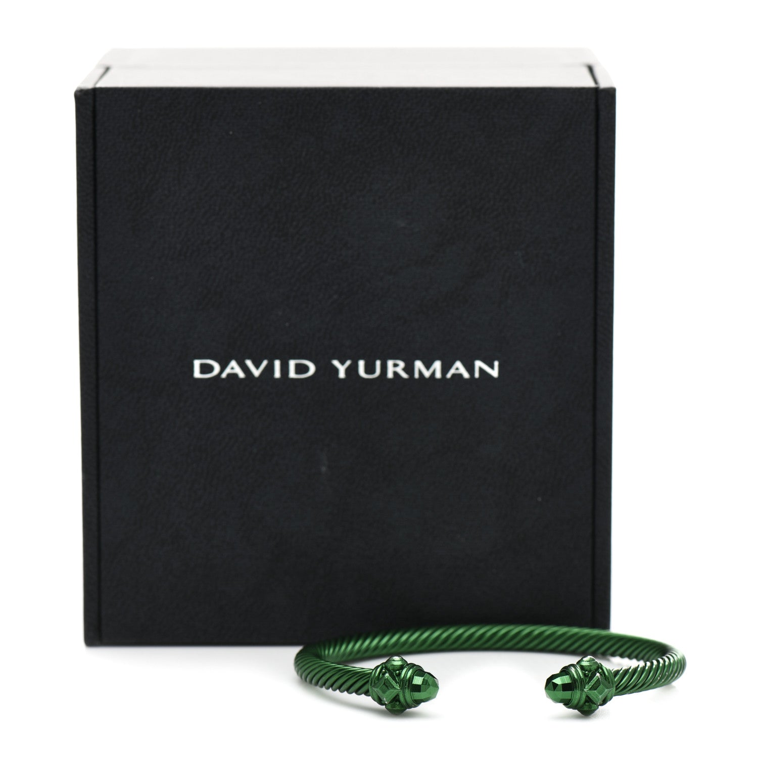 David Yurman Aluminum 5mm Renaissance Bracelet Green 8 of 8