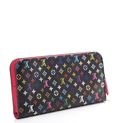 Louis Vuitton Monogram Multicolor Insolite Wallet Black Grenade 2 of 15