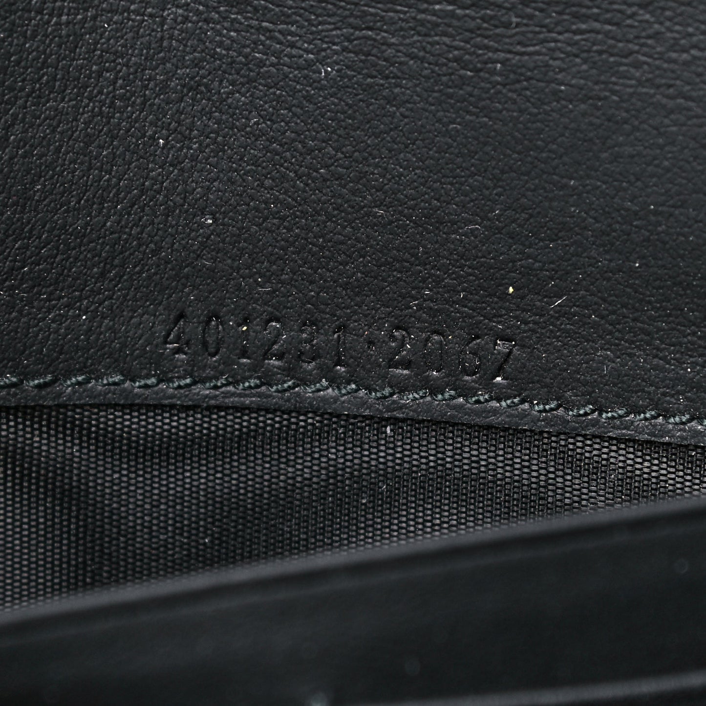 GG Supreme Monogram Mini Dionysus Chain Wallet Beige Black