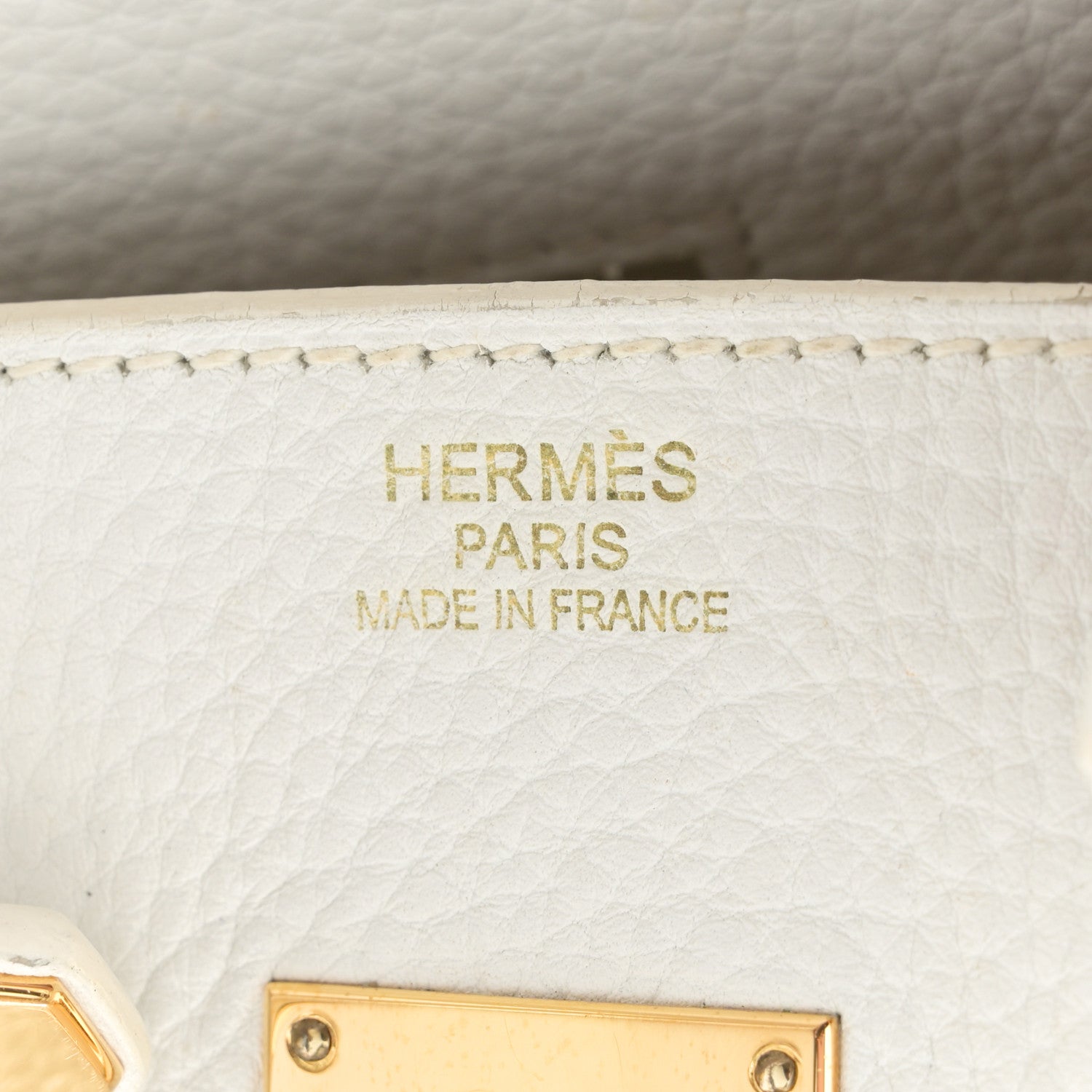 Hermes Taurillon Clemence JPG Birkin 42 White 6 of 27