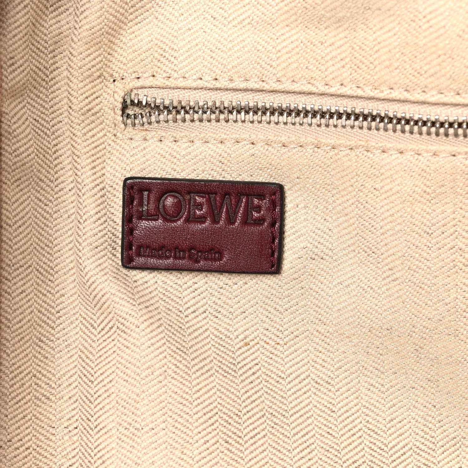 Loewe Calfskin Travel Bag Burgundy 5 of 10
