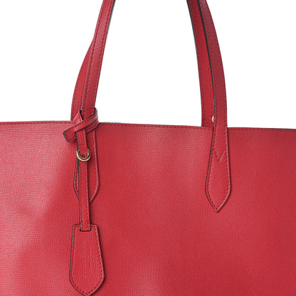 Burberry Haymarket Check Reversible Tote Red 10 of 25