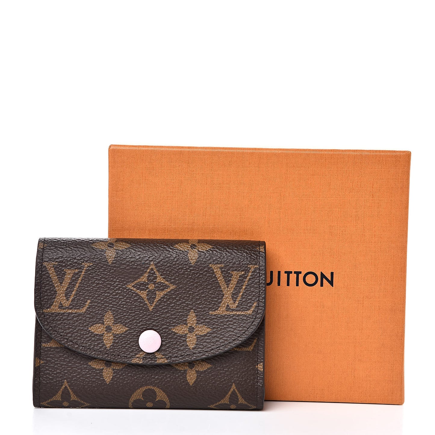 Monogram Rosalie Coin Purse Rose Ballerine