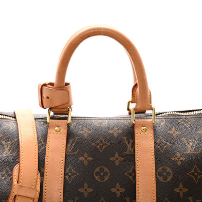 Louis Vuitton Monogram Keepall Bandouliere 45 8 of 14