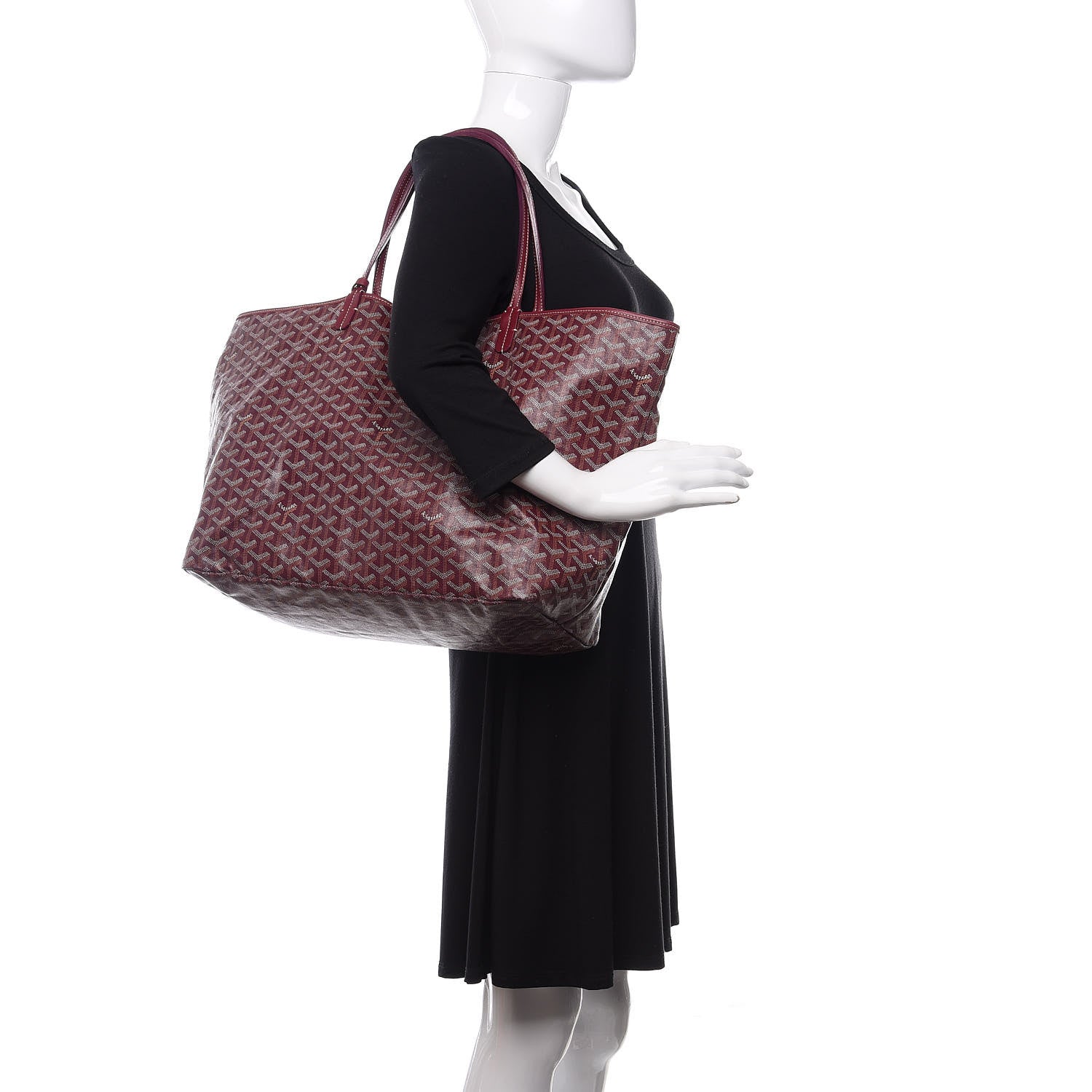 Goyard Goyardine Saint Louis GM Bordeaux 2 of 15