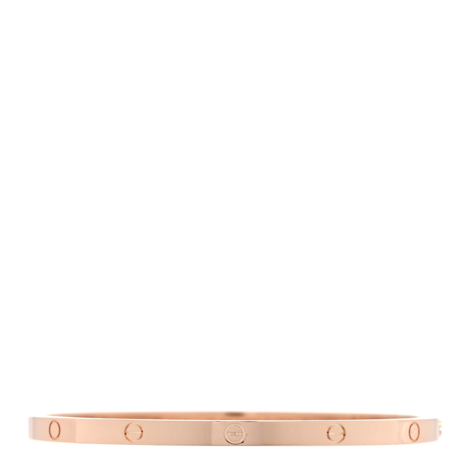 Cartier 18K Pink Gold Small LOVE Bracelet 17 1 of 7