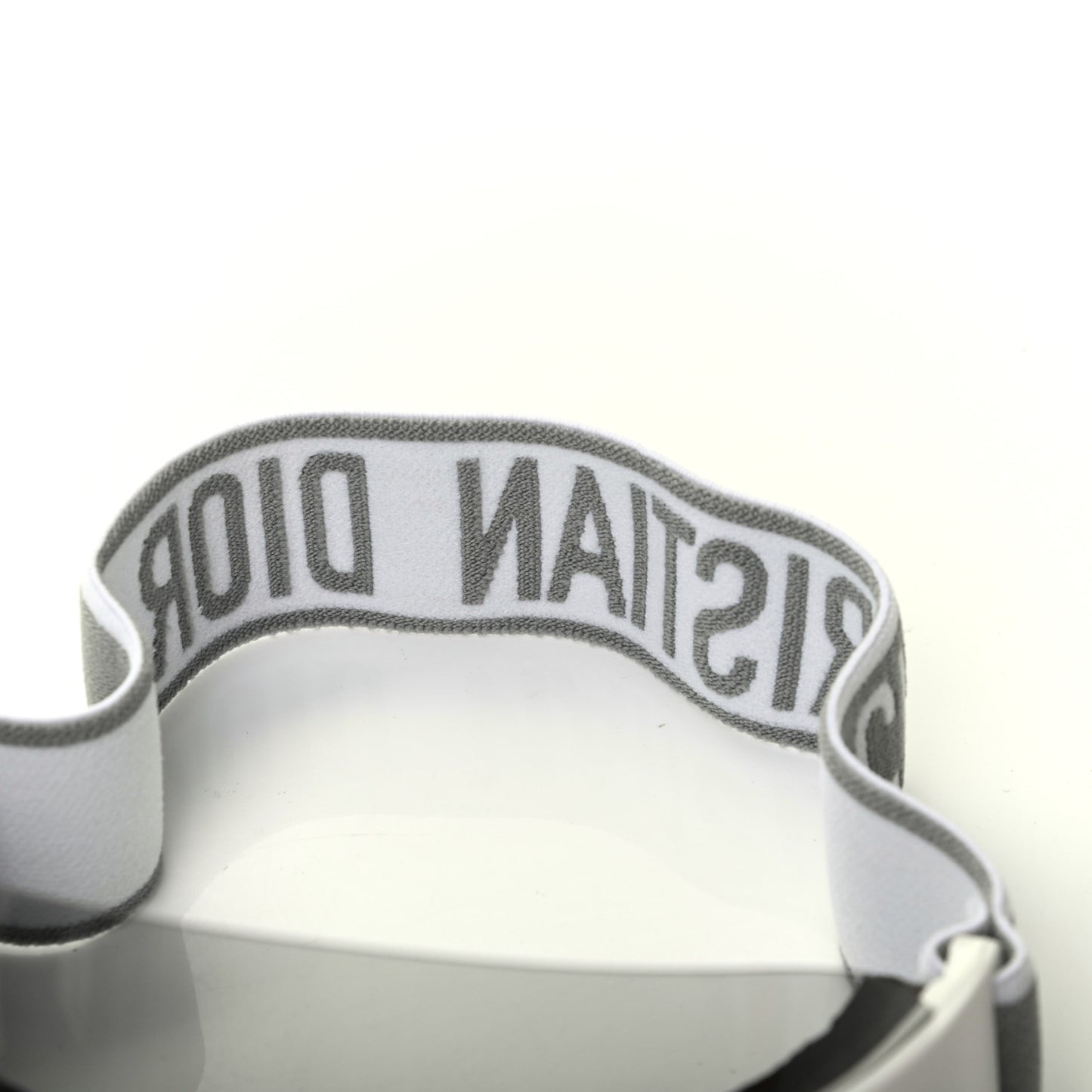 Mirrored DiorClub1 Sun Visor Grey