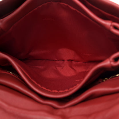Lanvin Lambskin Quilted Medium Sugar Flap Shoulder Bag Red 5 of 14