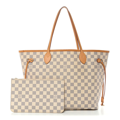 Louis Vuitton Damier Azur Neo Neverfull MM 3 of 16