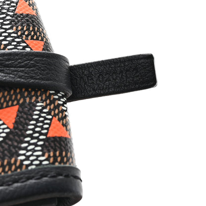 Goyard Goyardine Saint Louis Claire Voie PM Black Orange 8 of 11