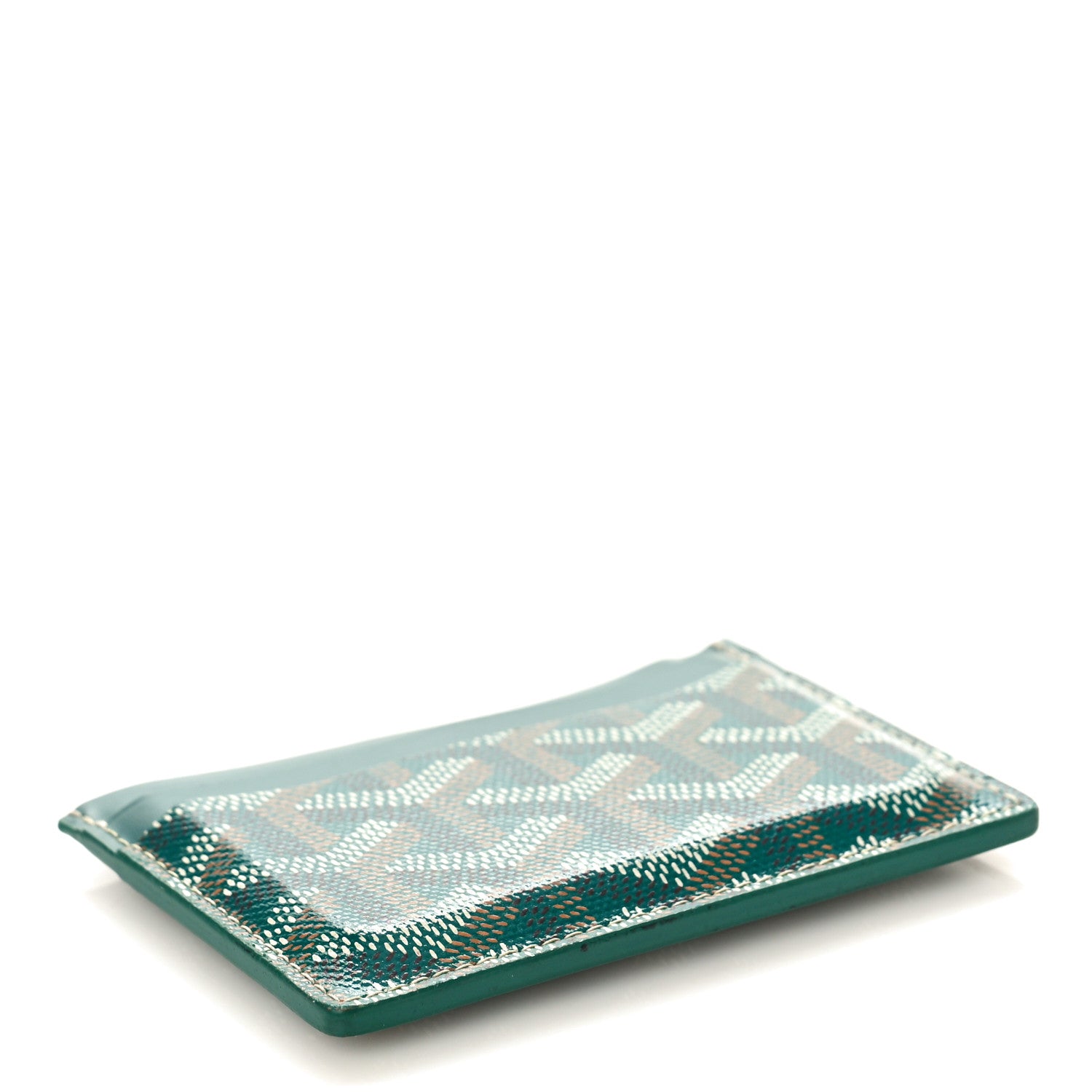 Goyard Goyardine Saint Sulpice Card Holder Green 4 of 9