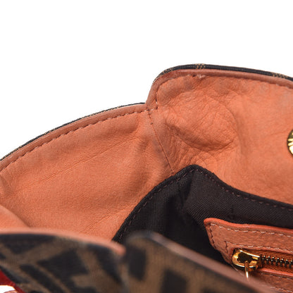 Fendi Zucca Grommet Bag De Jour Tobacco Red 13 of 17