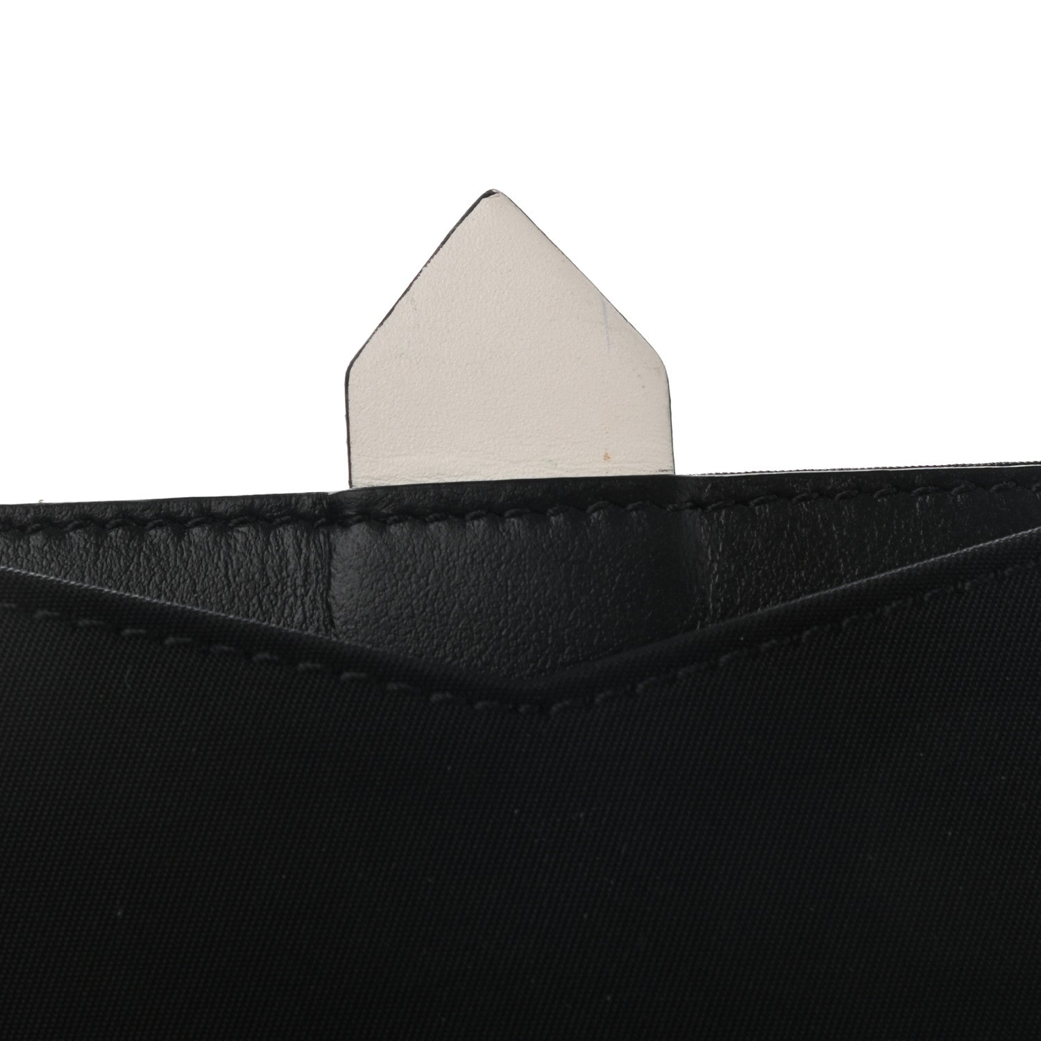 Givenchy Canvas Logo Neck Strap Card Holder Black White 5 of 12