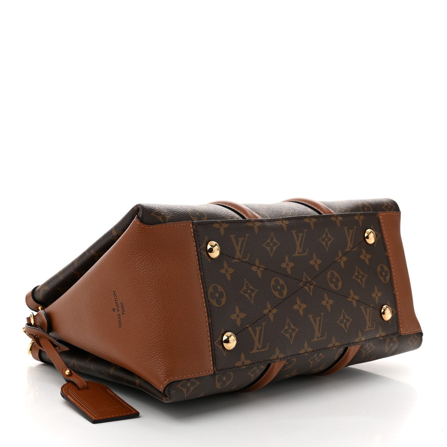 Louis Vuitton Monogram Soufflot MM Caramel 4 of 10