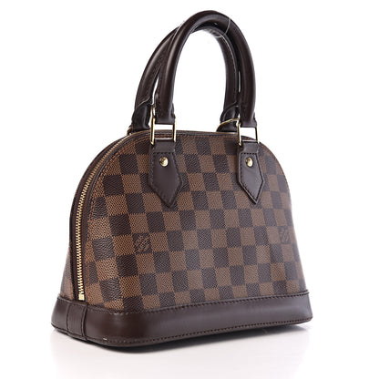 Louis Vuitton Damier Ebene Alma BB 2 of 12