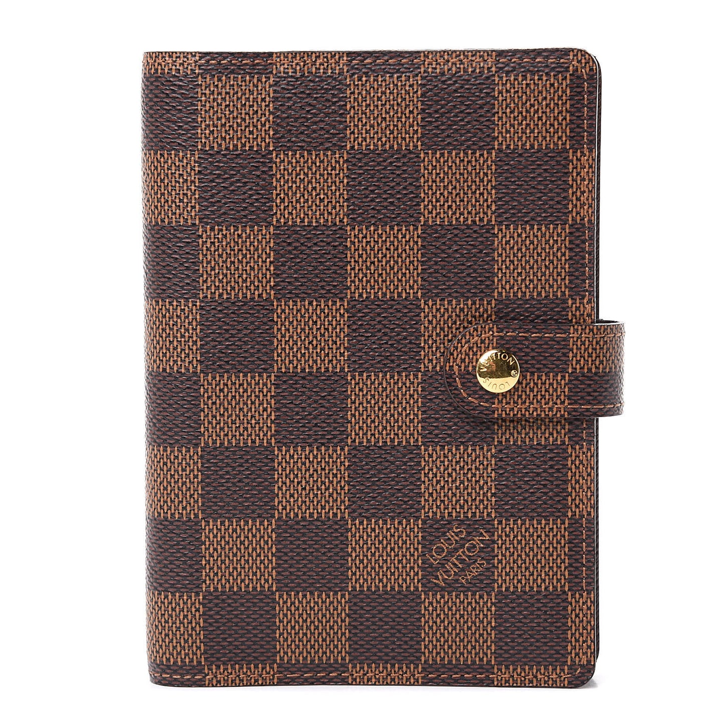 Damier Ebene Small Ring Agenda Cover