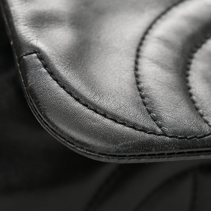 Chanel Calfskin Diagonal Ligne Flap Black 12 of 16