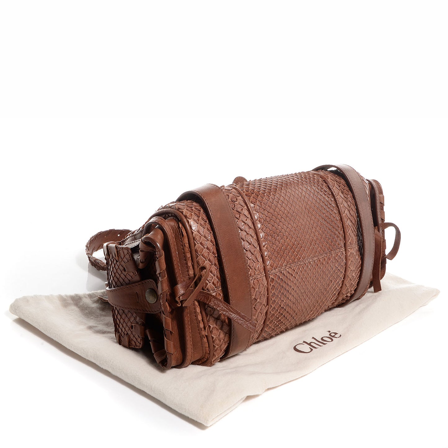 Python Silverado Shoulder Bag Brown
