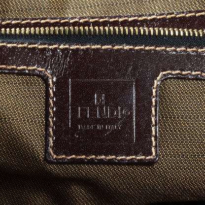 Fendi Zucca Large Satchel Tobacco 6 of 8