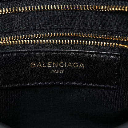 Balenciaga Chevre Gold Metallic Edge Hardware S City Black 6 of 12