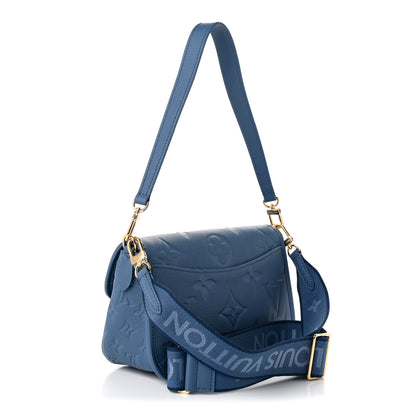 Louis Vuitton Empreinte Monogram Giant Diane Blue Jean 3 of 9