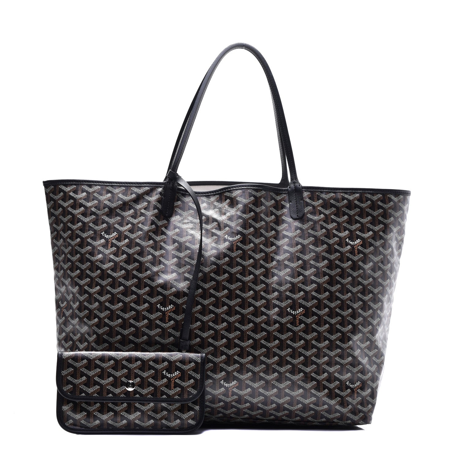 Goyard Goyardine Saint Louis GM Black 1 of 8