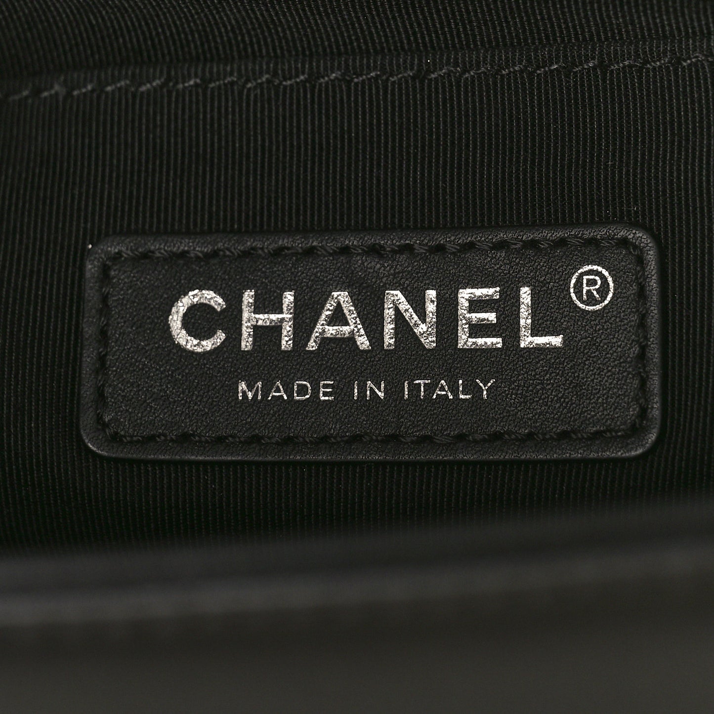 Calfskin Pearl Tweed Medium Boy Flap Black