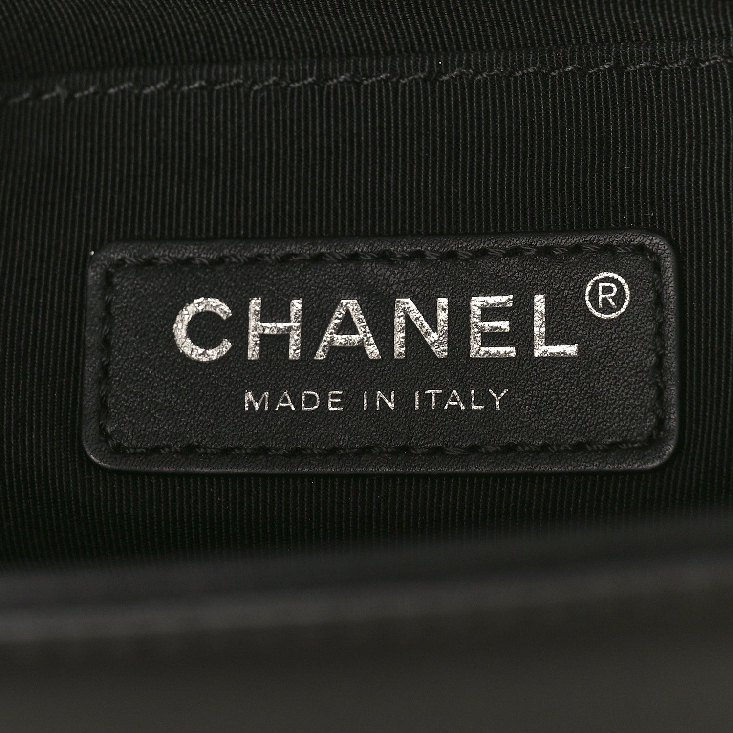 Chanel Calfskin Pearl Tweed Medium Boy Flap Black 6 of 9
