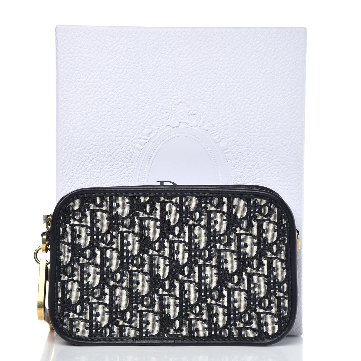 Oblique Diorquake Clutch Blue