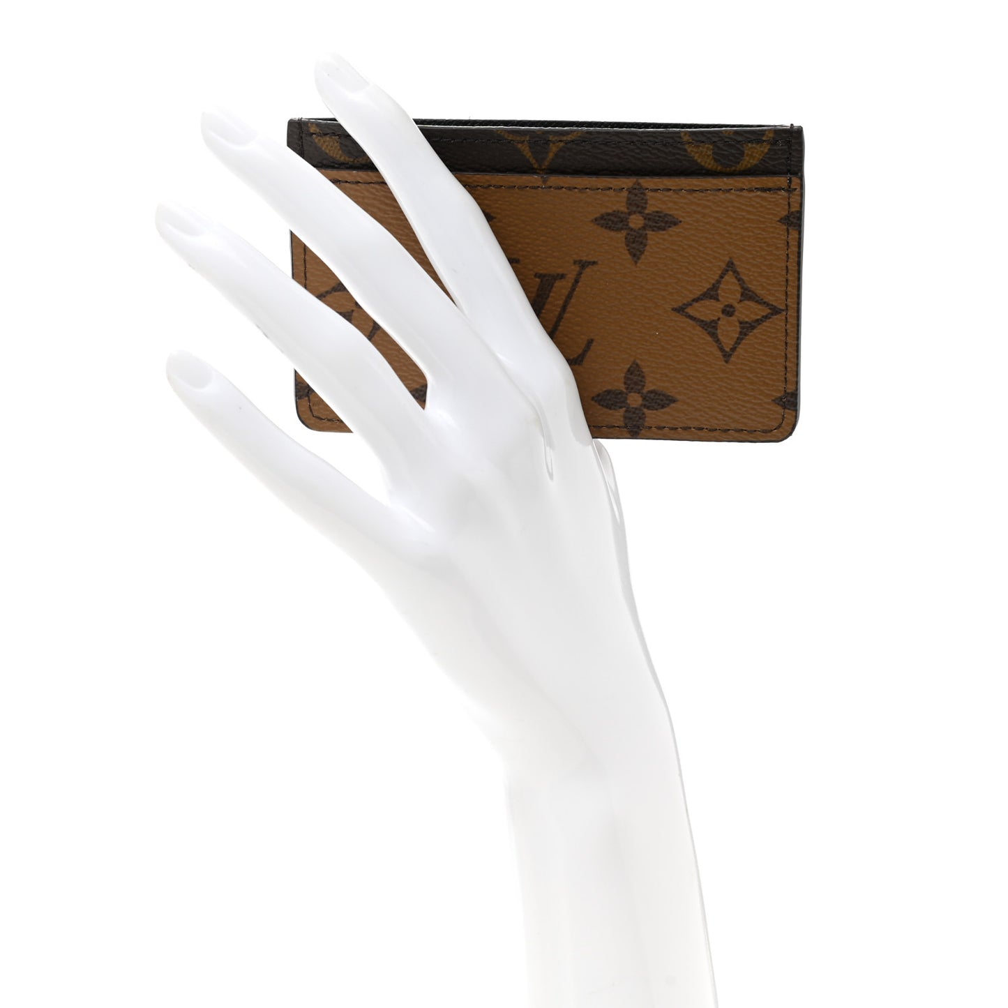 Reverse Monogram Card Holder