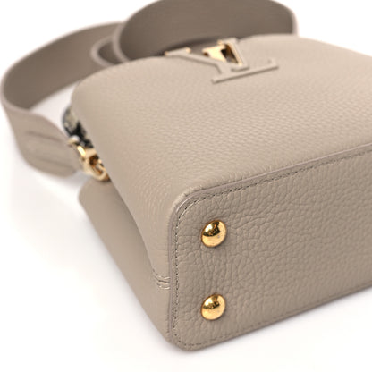 Louis Vuitton Taurillon Snakeskin Mini Capucines Galet 7 of 8