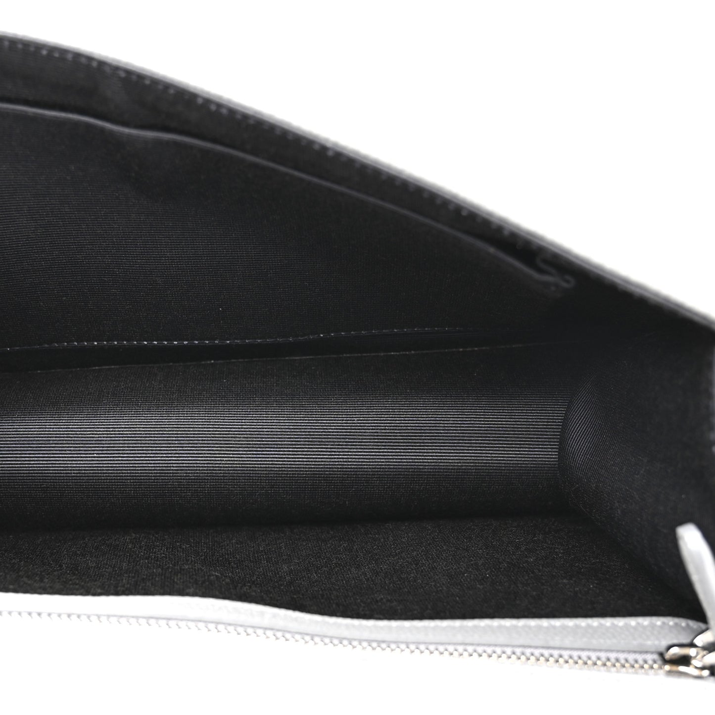 Grained Calfskin Medium Diorama Flap Bag Gris