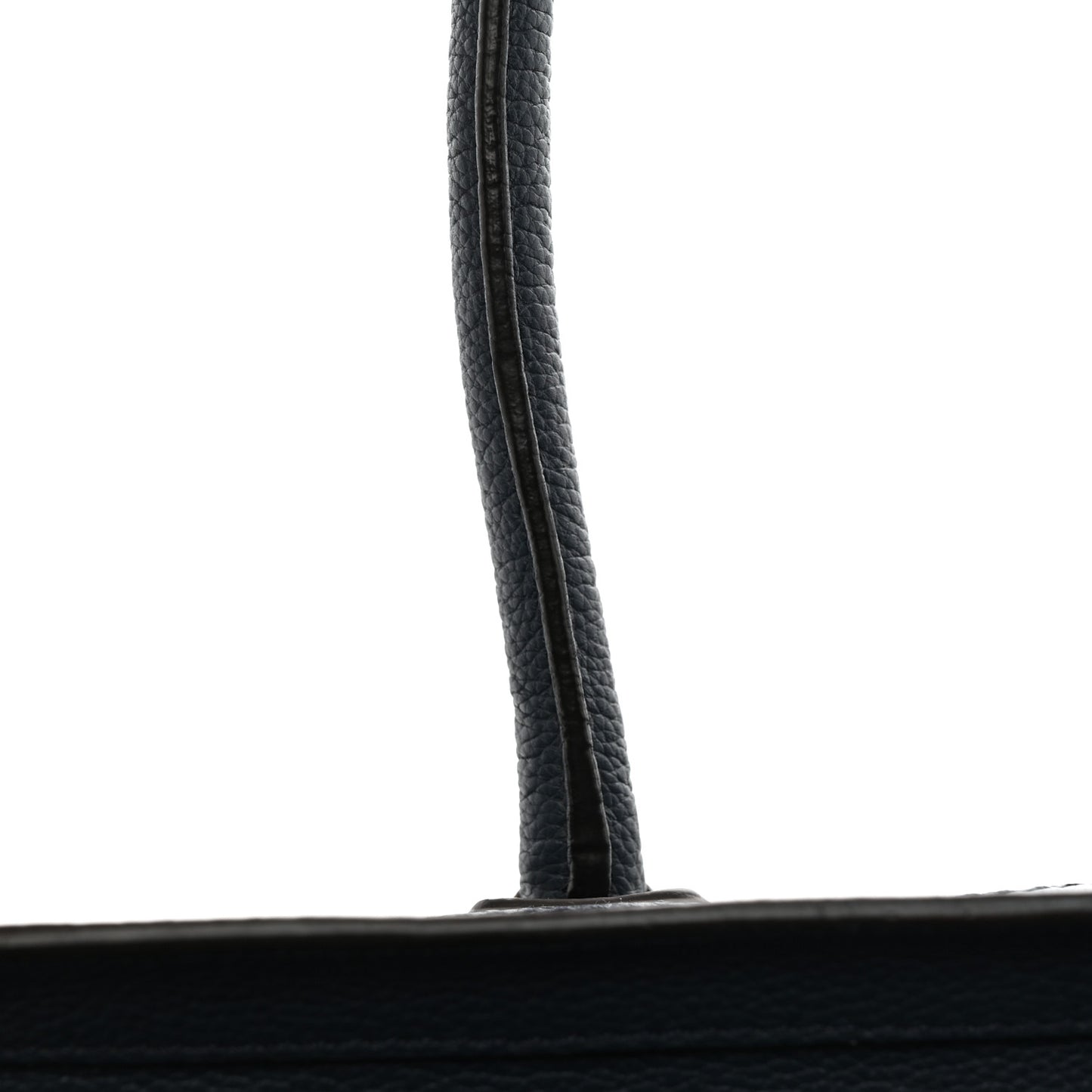 Drummed Calfskin Mini Luggage Slate