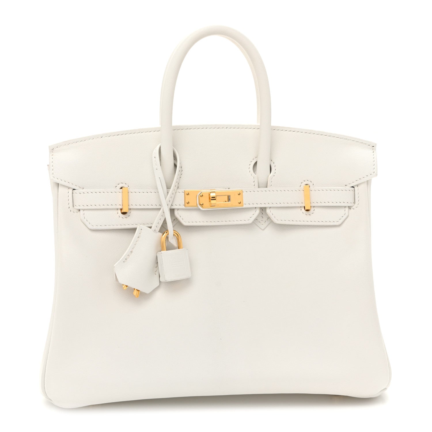 Hermes Swift Birkin 25 New White 1 of 11